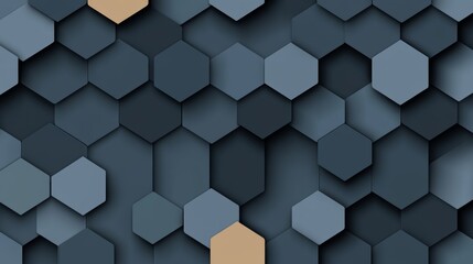Futuristic and high-tech design featuring a dark background and a block structure in a diamond shape. The wall texture mimics a 3D diamond tile pattern,呈现 as a 3D render.