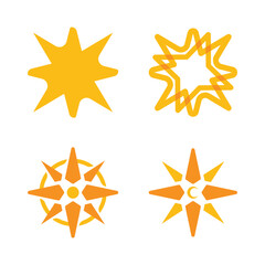 Star Logo Vector Template