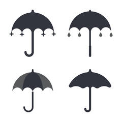 Umbrella Logo Template Icon