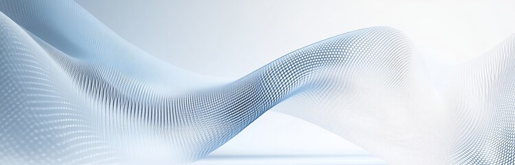 Curved wave lines on a white background. Wave-like striped lines suitable for backdrop and wallpaper templates. Repetitive texture of simple curved stripes. A modern striped background.