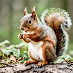 Obraz premium 다람쥐