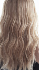 Fototapeta premium Close-up of blonde hair