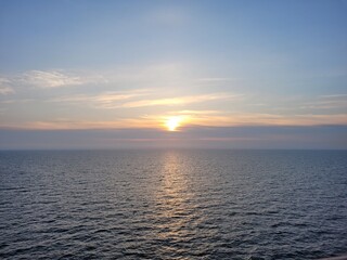 Sonnenuntergang, Meer, Wasser, 