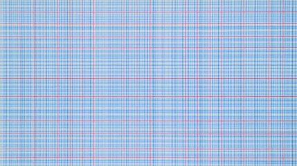 Checkered pattern on paper texture with a blank paper sheet as the background
