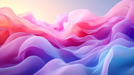 Obraz premium Abstract colorful wavy fabric texture background. (1)