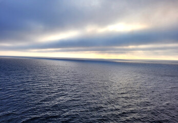 Himmel, Meer, Wasser, Wolkenbruch, Blau