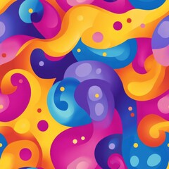 Fototapeta premium Colorful Abstract Pattern Design