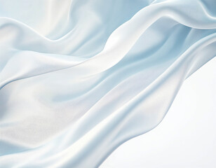 Obraz premium blue silk background