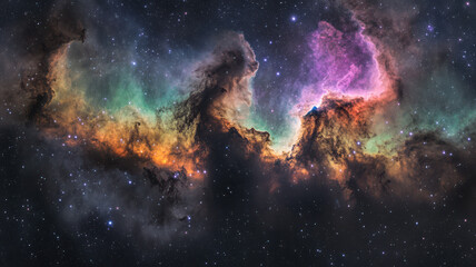 Fototapeta premium Aurora in the Cosmos