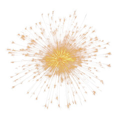 Colorful fireworks element PNG transparent