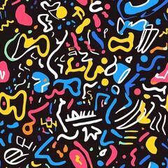 Obraz premium Colorful Abstract Pattern Design