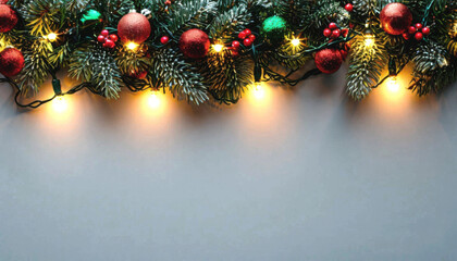 christmas tree with lights