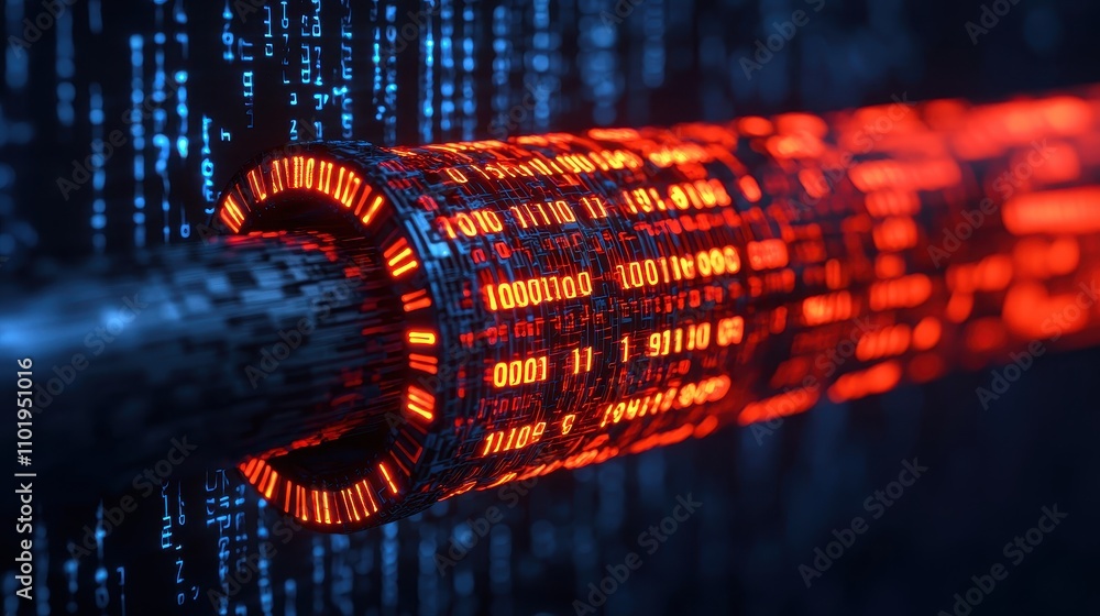 Poster data processing innovation tech lab digital art futuristic environment close-up view cybersecurity c
