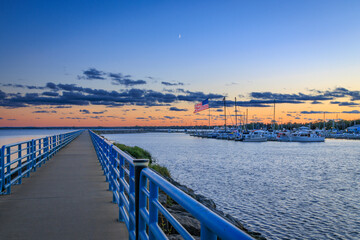 Moonrise over Alpena