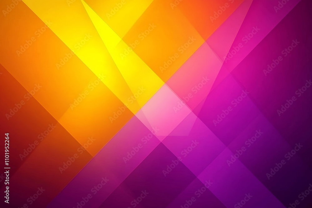 Poster summer illustration template with an abstract colorful pattern background