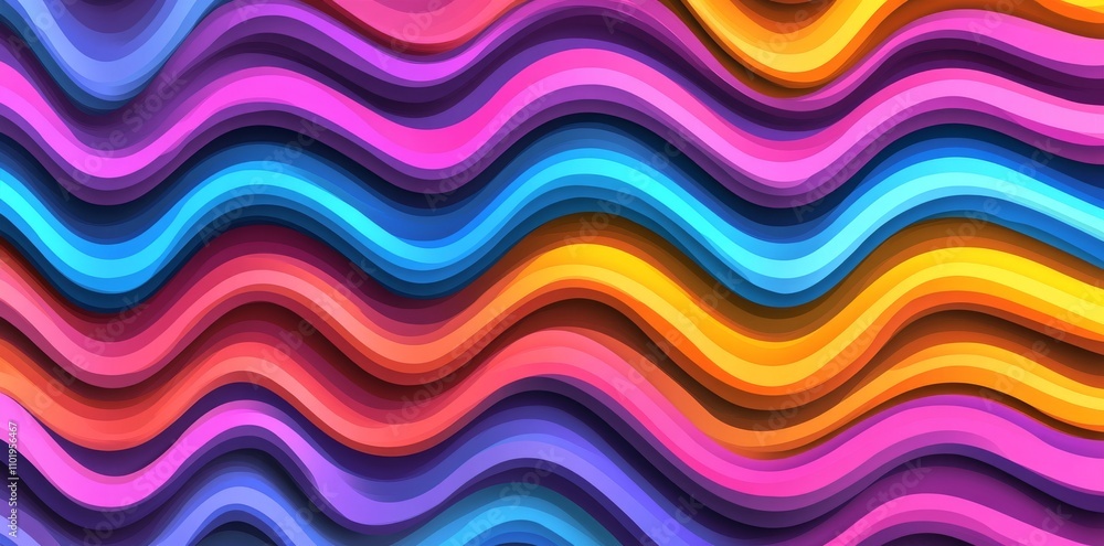 Poster abstract colorful background with lines