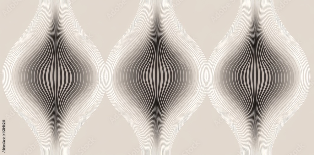 Poster background with lines