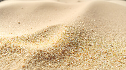 A sparkling sand texture with tiny grains catching the light and creating depth.