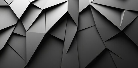 Obraz premium A black triangle design wallpaper with random shifts and rotations