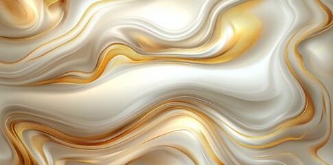 A luxurious and modern background pattern featuring seamless geometric lines in gold.