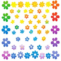 A delicate modern floral pattern with petite blooms in a simple hand-drawn style, ideal for use in fabric, textiles, and wallpaper.