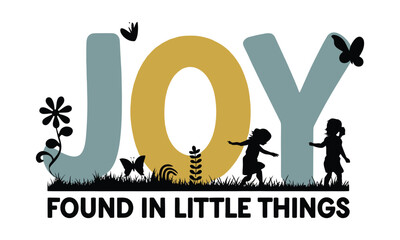 Obraz premium Adorable Kids Icon Set Highlighting Bond, Joy, and Magical Childhood Moments