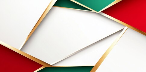 Seamless patterns with geometric line art of holly berries ideal for Winter Holidays wrapping paper, packages, backgrounds, and decor.