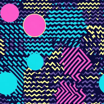 Colorful Geometric Pattern Design
