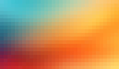 Fototapeta premium Colorful Gradient Abstract Background with Pixelated Effect. Use in web design, graphic design projects, presentations, or as a background for media and marketing content. EPS 10. Vector illustration