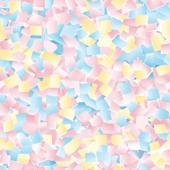 Pastel Confetti Pattern Background