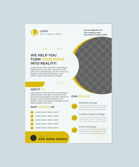 Obraz premium Flyer Design