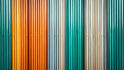 Corrugated Metal Texture Background and Color Trends