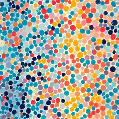 Colorful Abstract Circle Pattern Design