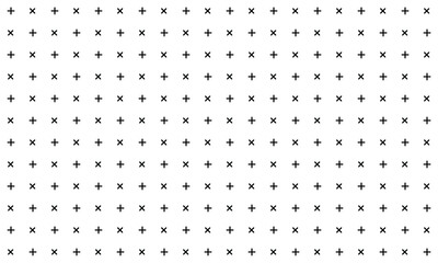 X cross pattern seamless. Vector illustration