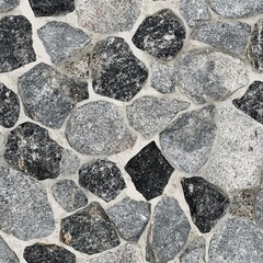 Fototapeta premium Gray and Black Stone Wall Texture
