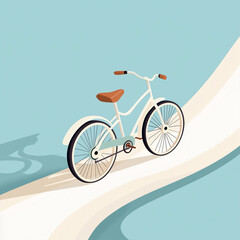 Fototapeta premium bicycle, bike, sport, rad, rad fahren, radeln, abbildung, vektor, jahrgang, pedal, reiten, alt, rennen, fahrradfahrer, transport, beförderung, fahrrad, automobile, design, silhouette, anreisen, aufgab