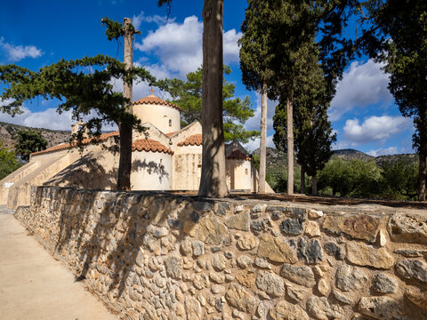 The Church of Panagia Kera, Kritsa, Crete, Greece