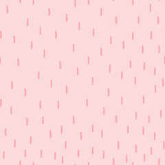 Seamless pattern with lines, on pink background. Hand drawn lines pattern for wrapping paper, party,fabric.