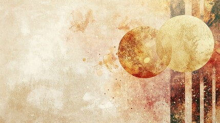 Background of abstract explosion patterns with vibrant colors and dynamic splashes, сopy space