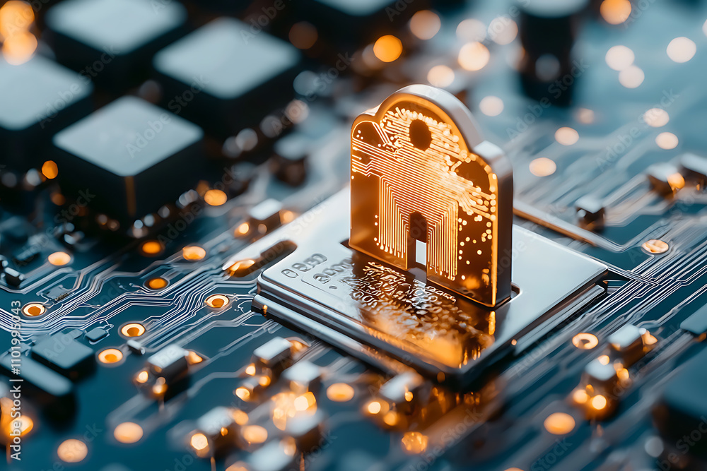 Poster quantum-resistant encryption technology demonstration digital environment holographic code advanced 