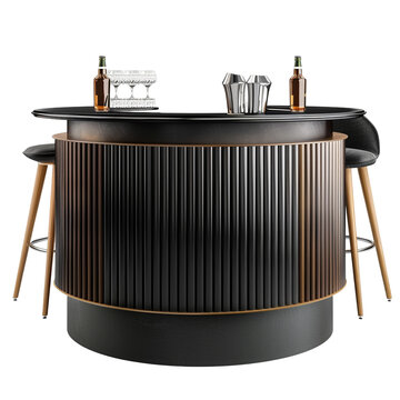 recommend clip art: Curved bar counter clip art