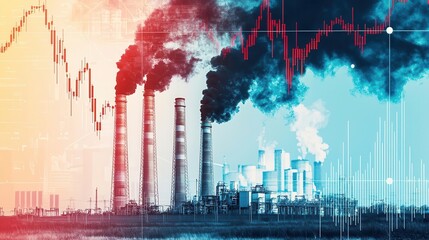 Financial dashboard with solar energy stocks highlighted, upward trend in dividends
