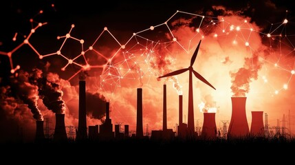 Financial dashboard with solar energy stocks highlighted, upward trend in dividends