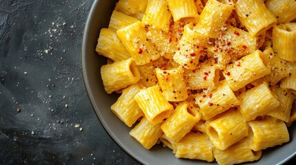 Delicious Rigatoni Pasta with Cheese