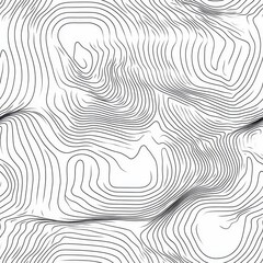 Abstract Topographic Landscape Design