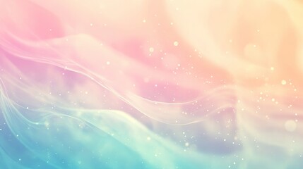 A soft abstract background with a gradient of pastel colors, creating a calming effect