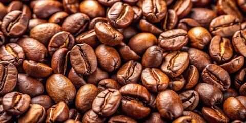 Close up of roasted coffee beans, coffee, beans, close up, roasted, aroma, dark, background, morning, caffeine, drink