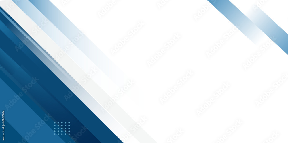 Poster blue abstract background with white color. abstract blue background with square shapes. modern simpl