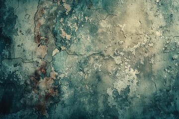 Surface wall concrete pattern for vintage background with rusty damage.