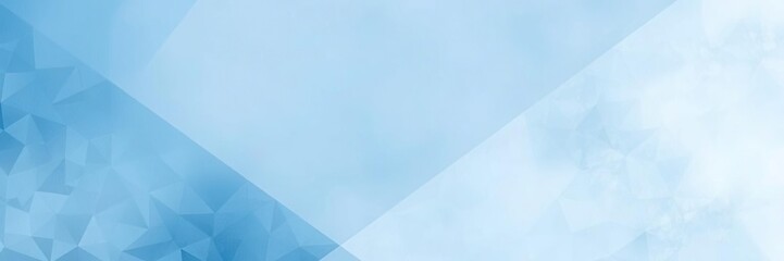 Muted Blue and White Soft Triangle with Patterns, vintage style, muted blue background, soft triangle